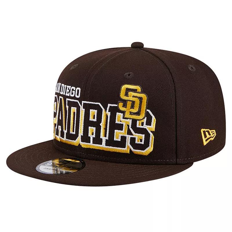 Mens New Era San Diego Padres Game Day Bold 9FIFTY Snapback Hat Product Image