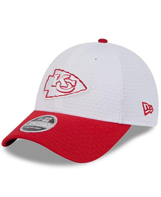 New Era Mens White Kansas City Chiefs 2024 Nfl Training Camp 9FORTY Adjustable Hat - White Product Image