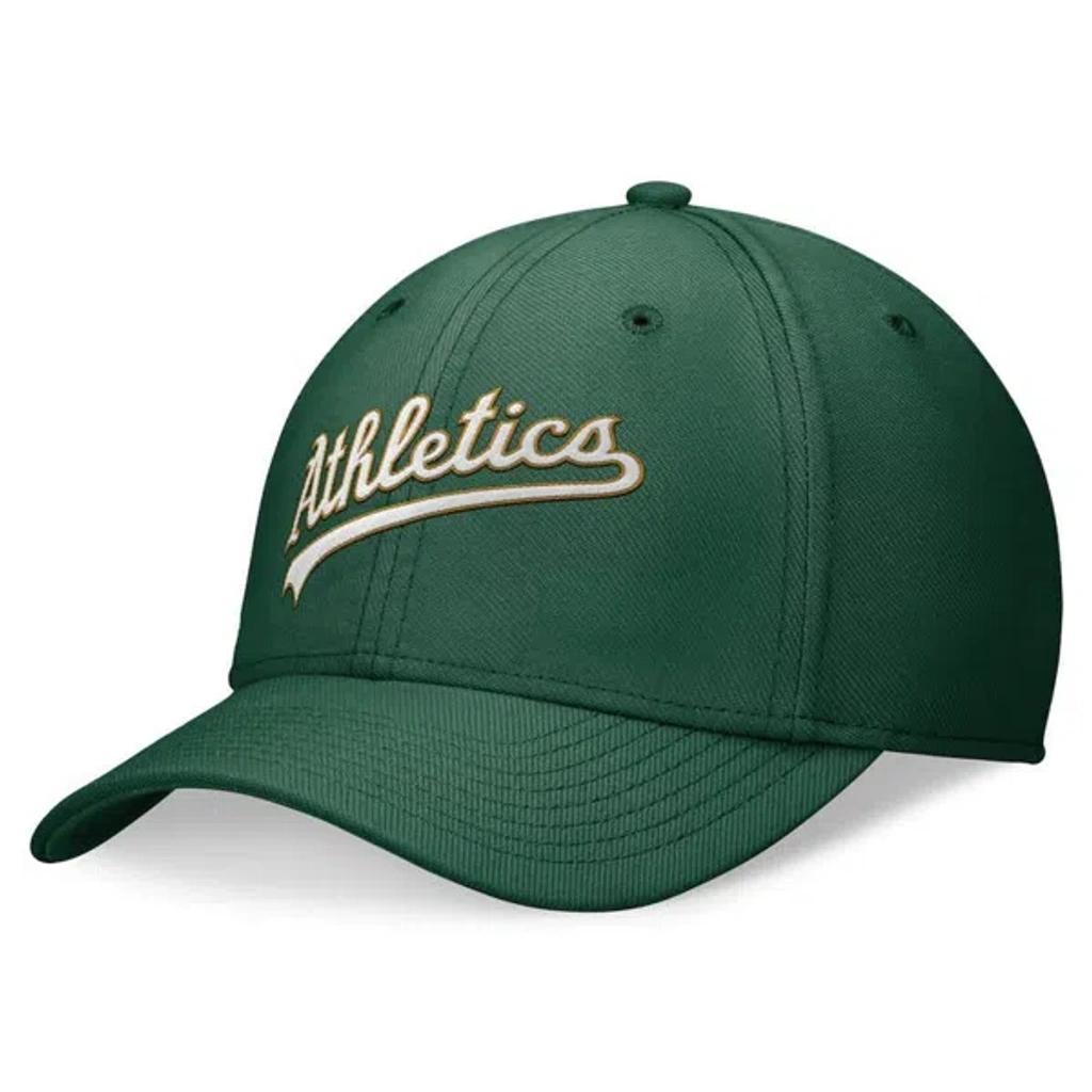 NIKE Green Oakland Athletics Evergreen Performance Flex Hat Product Image