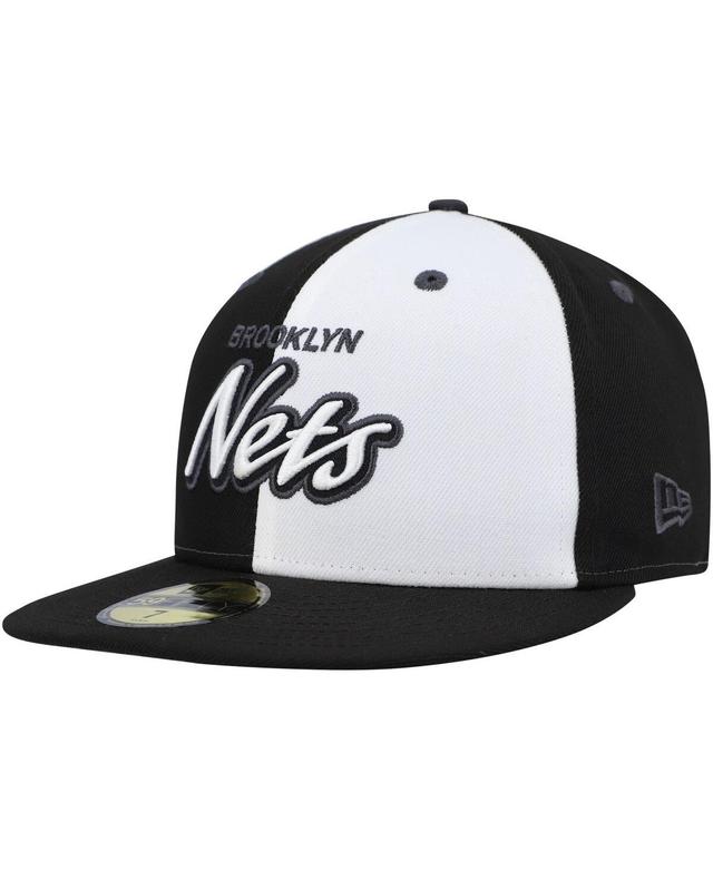 Mens New Era Black Brooklyn Nets Griswold 59FIFTY Fitted Hat - Black Product Image