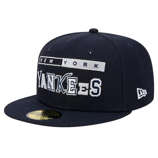 Mens New Era New York Yankees Ransom 59FIFTY Fitted Hat Blue Product Image