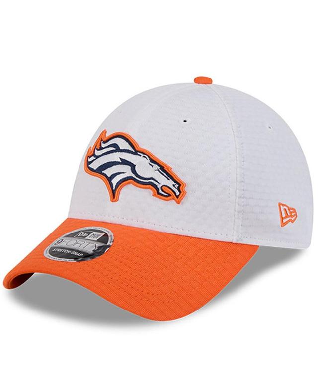 New Era Mens White Denver Broncos 2024 Nfl Training Camp 9FORTY Adjustable Hat - White Product Image