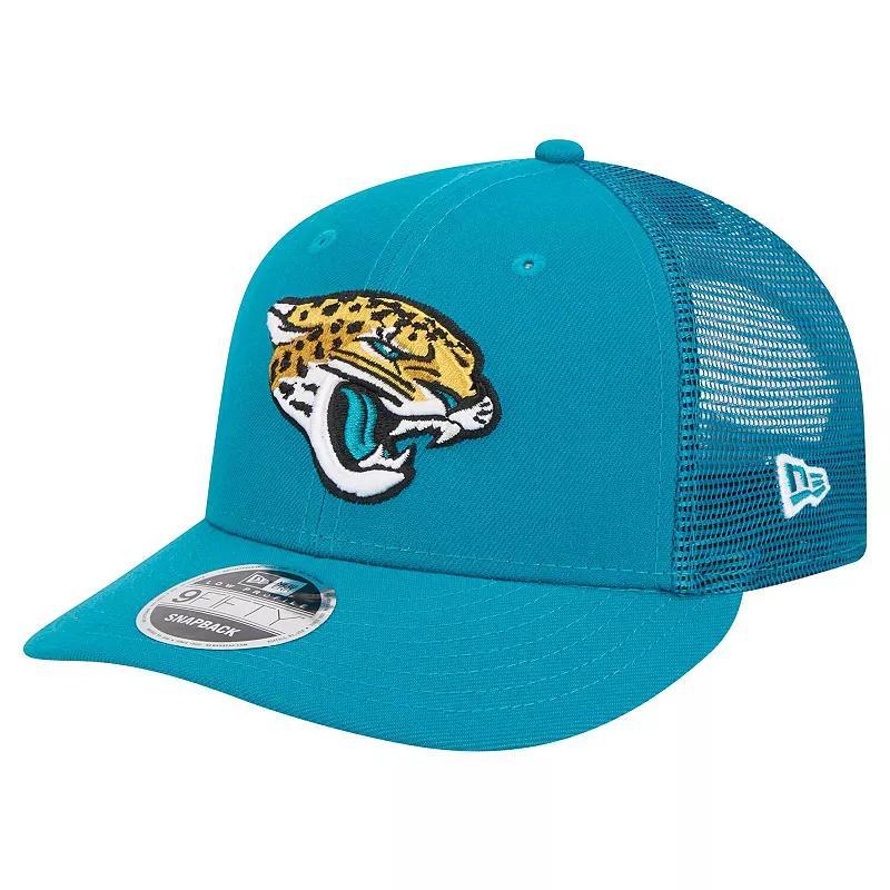 Mens New Era Teal Jacksonville Jaguars Low Profile 9FIFTY Snapback Hat Product Image