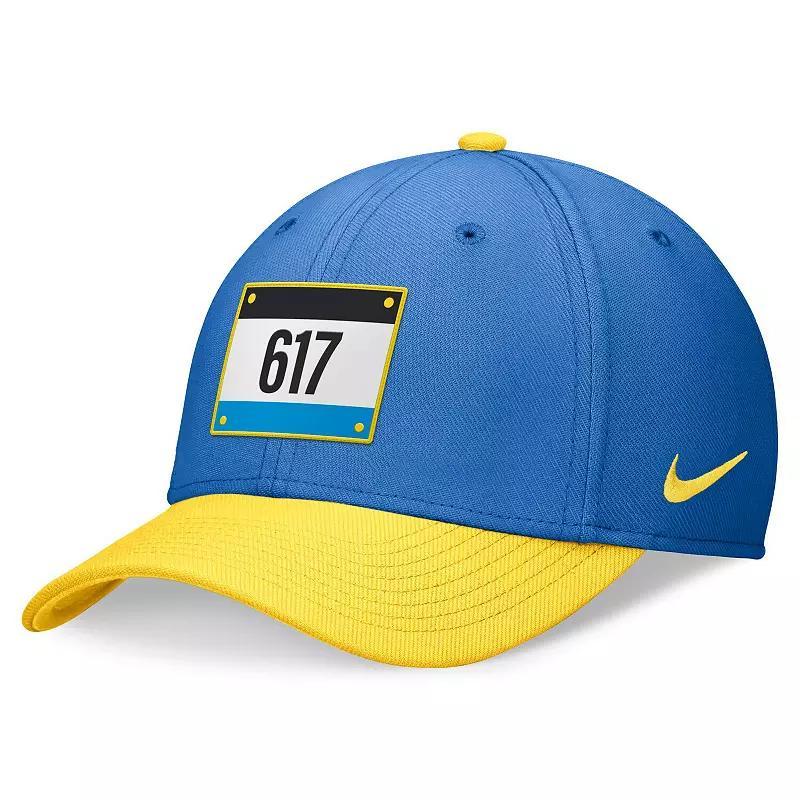 Mens Nike Blue/Gold Boston Red Sox 2024 City Connect Swoosh Flex Hat Product Image