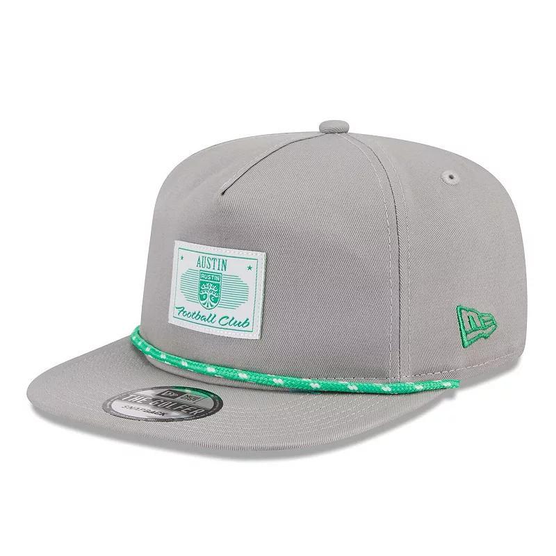 Mens New Era Gray Austin Fc Established Patch 9FORTY A-Frame Trucker Adjustable Hat Product Image