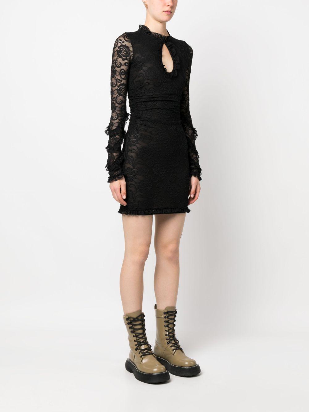 keyhole lace minidress Product Image