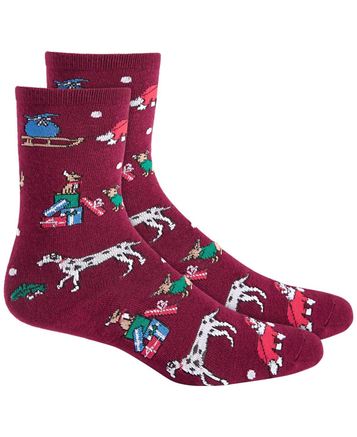 Holiday Lane Womens Holiday Crew Socks, Created for Macys Product Image