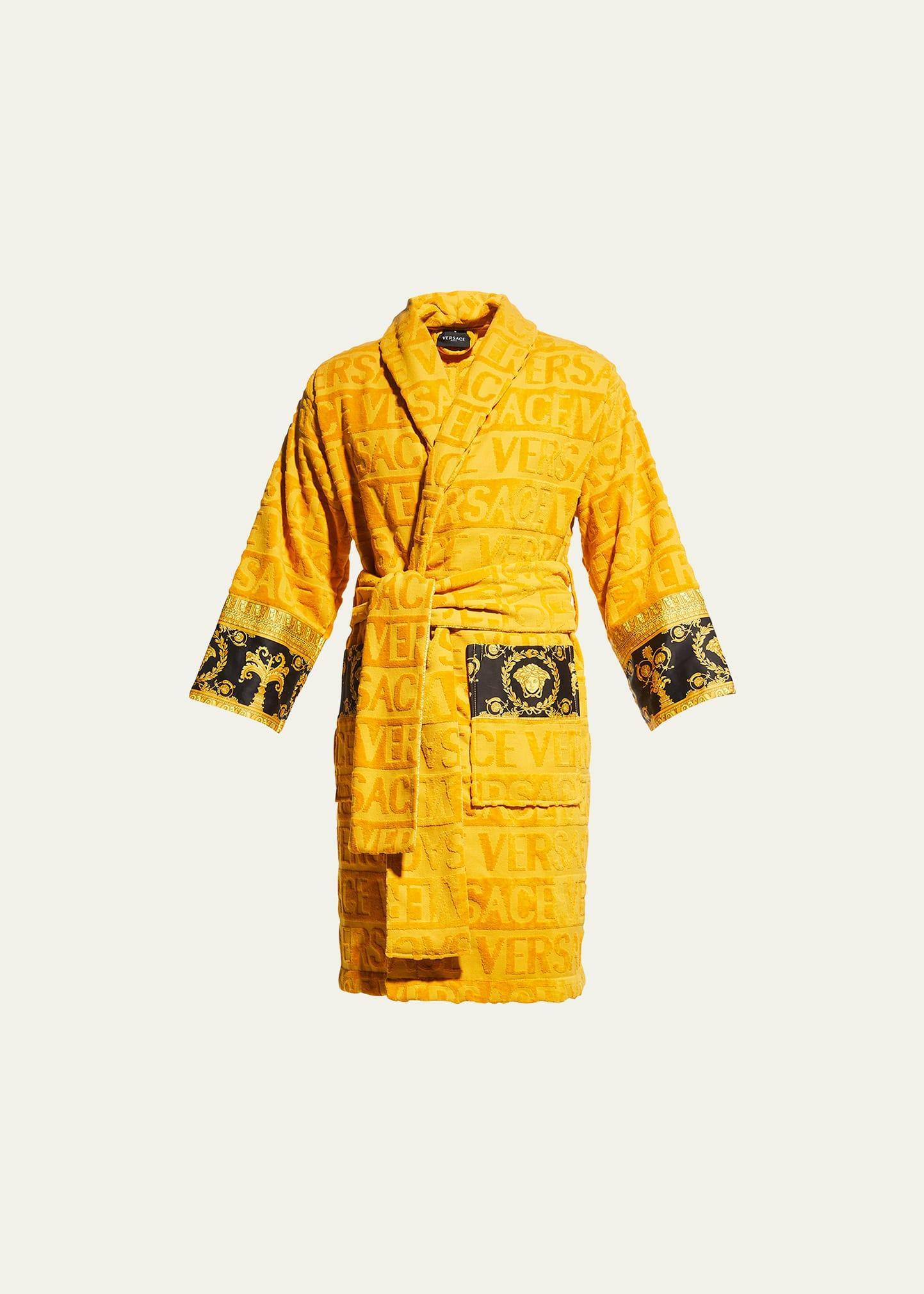 Mens Logo Baroque Bathrobe Product Image