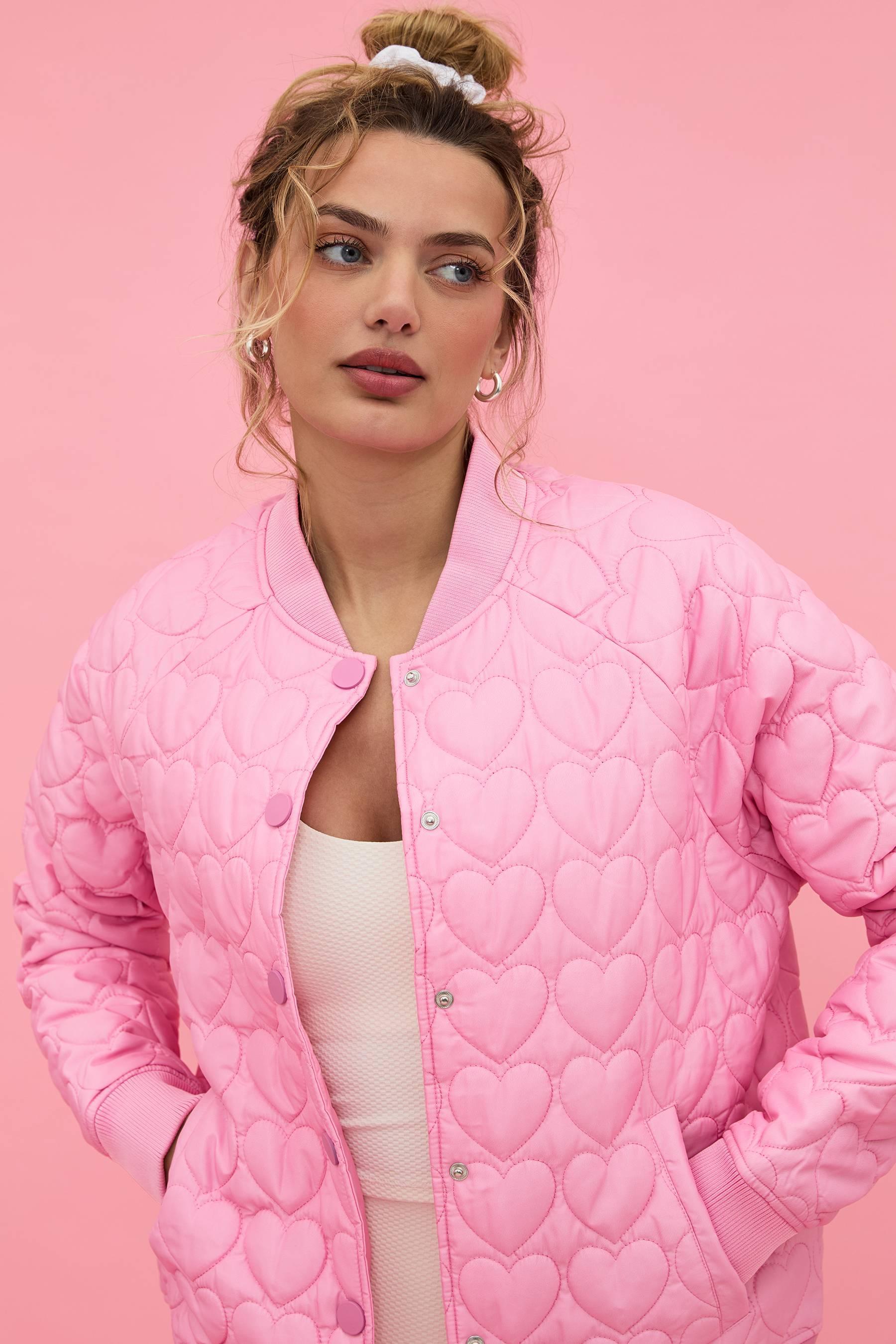 Flight Jacket Prism Pink Heart Product Image