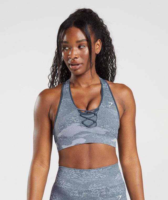 Adapt Camo Seamless Sports Bra Product Image