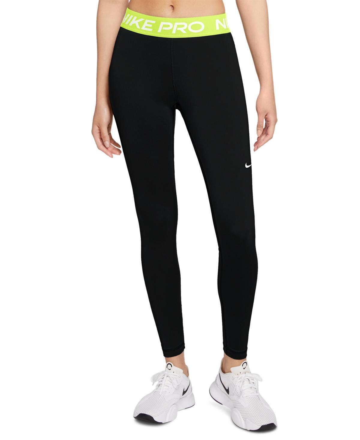 Nike Womens Nike Pro 365 Tights - Womens Black/White Product Image