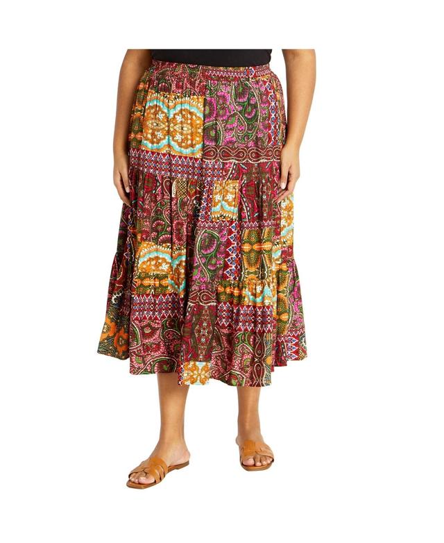 City Chic Womens Erica Skirt Product Image