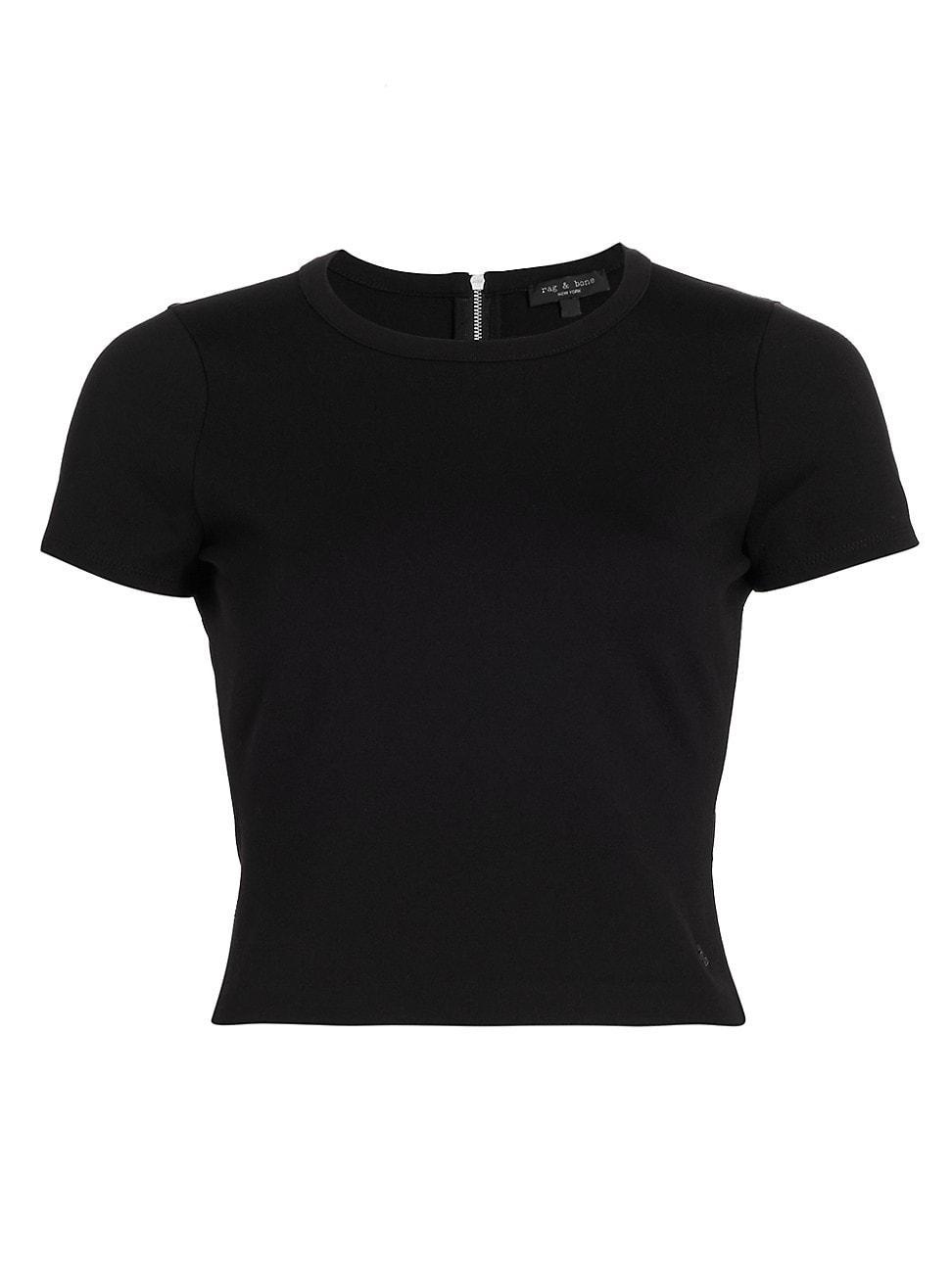 Womens Irina Ponte Crop Top Product Image