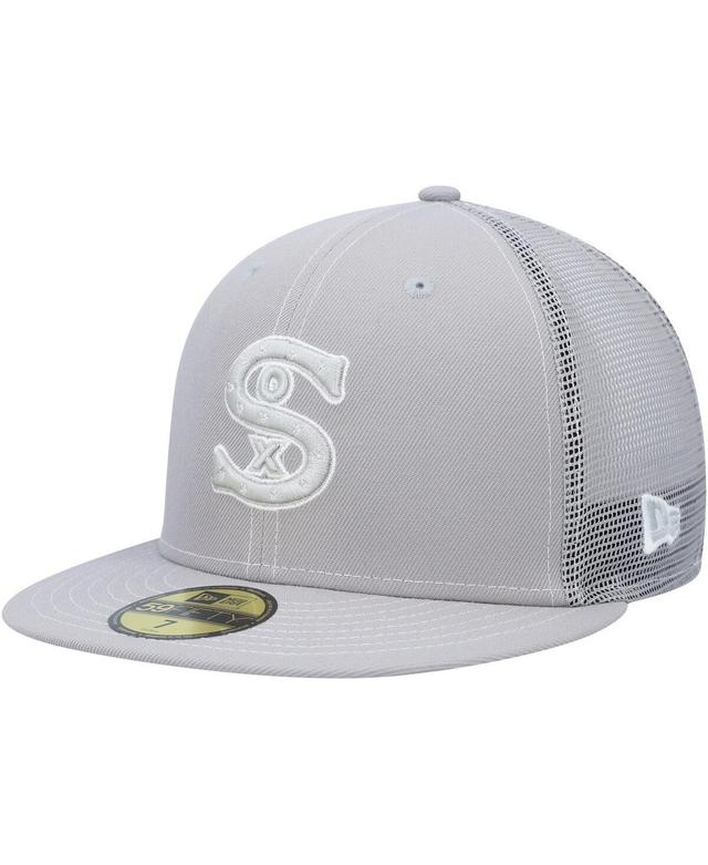 Mens New Era Gray Chicago White Sox 2023 On-Field Batting Practice 59FIFTY Fitted Hat Product Image