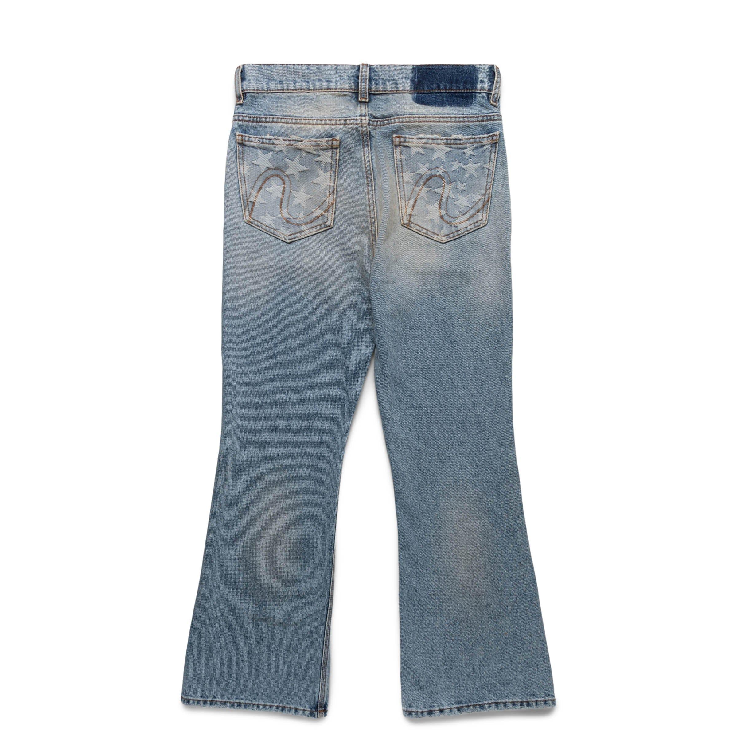 PATCHWORK STARS DENIM PANTS Male Product Image