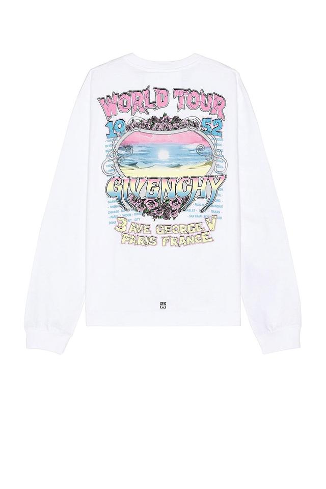 Givenchy Boxy Fit Long Sleeves Tee Product Image