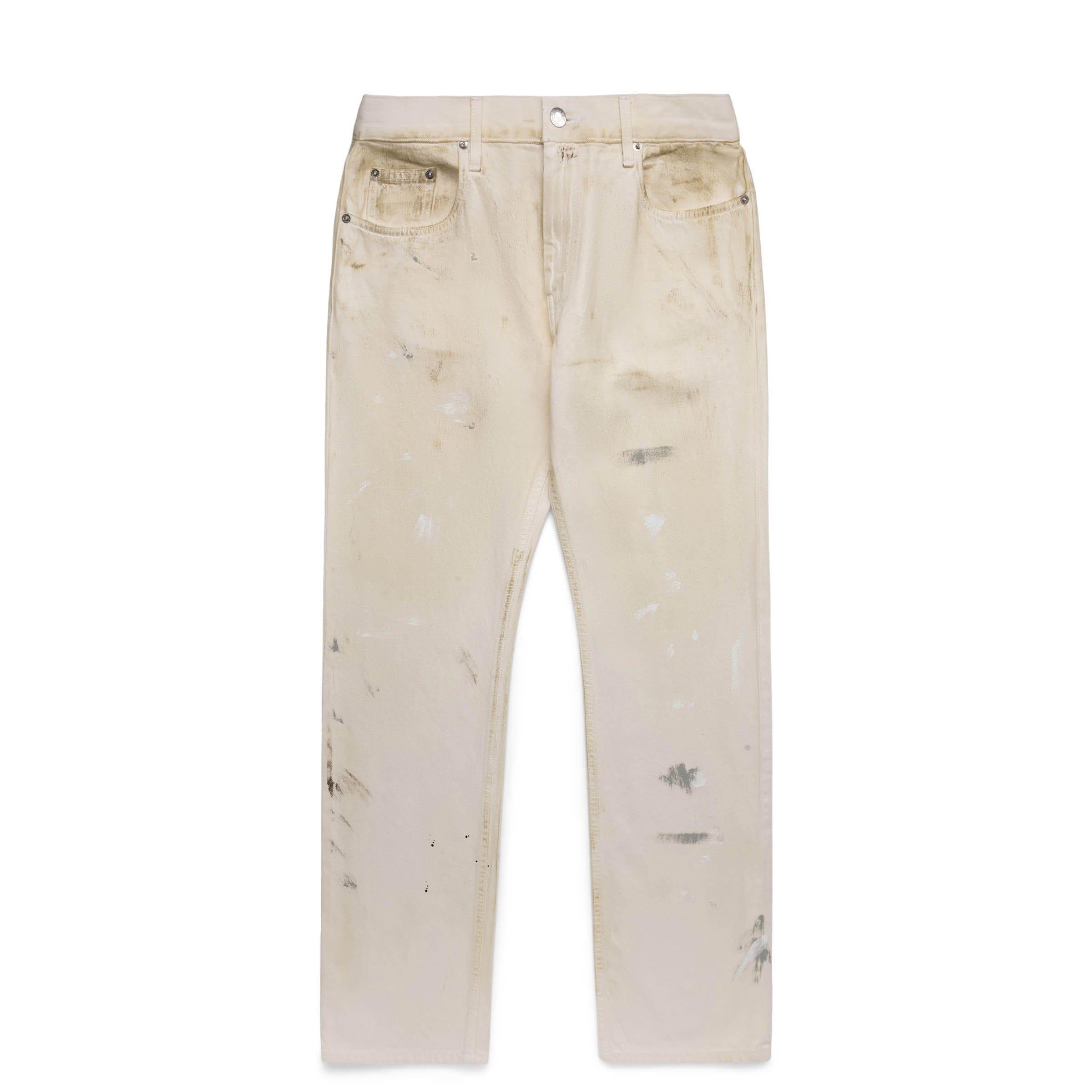 LOW-RISE PAINTED JEANS Male Product Image