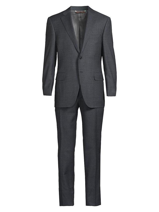 Mens Siena Micro Weave Wool Suit Product Image