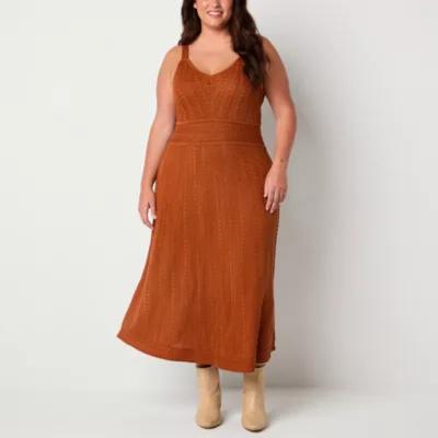 Ryegrass Womens Maxi Dress Plus Product Image