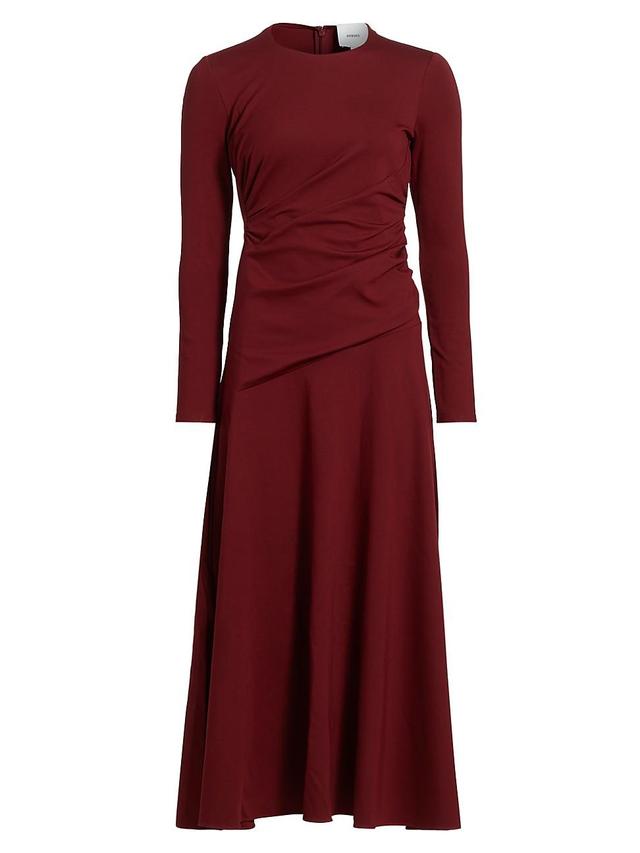 Womens Daphna Ruched Jersey Maxi-Dress Product Image