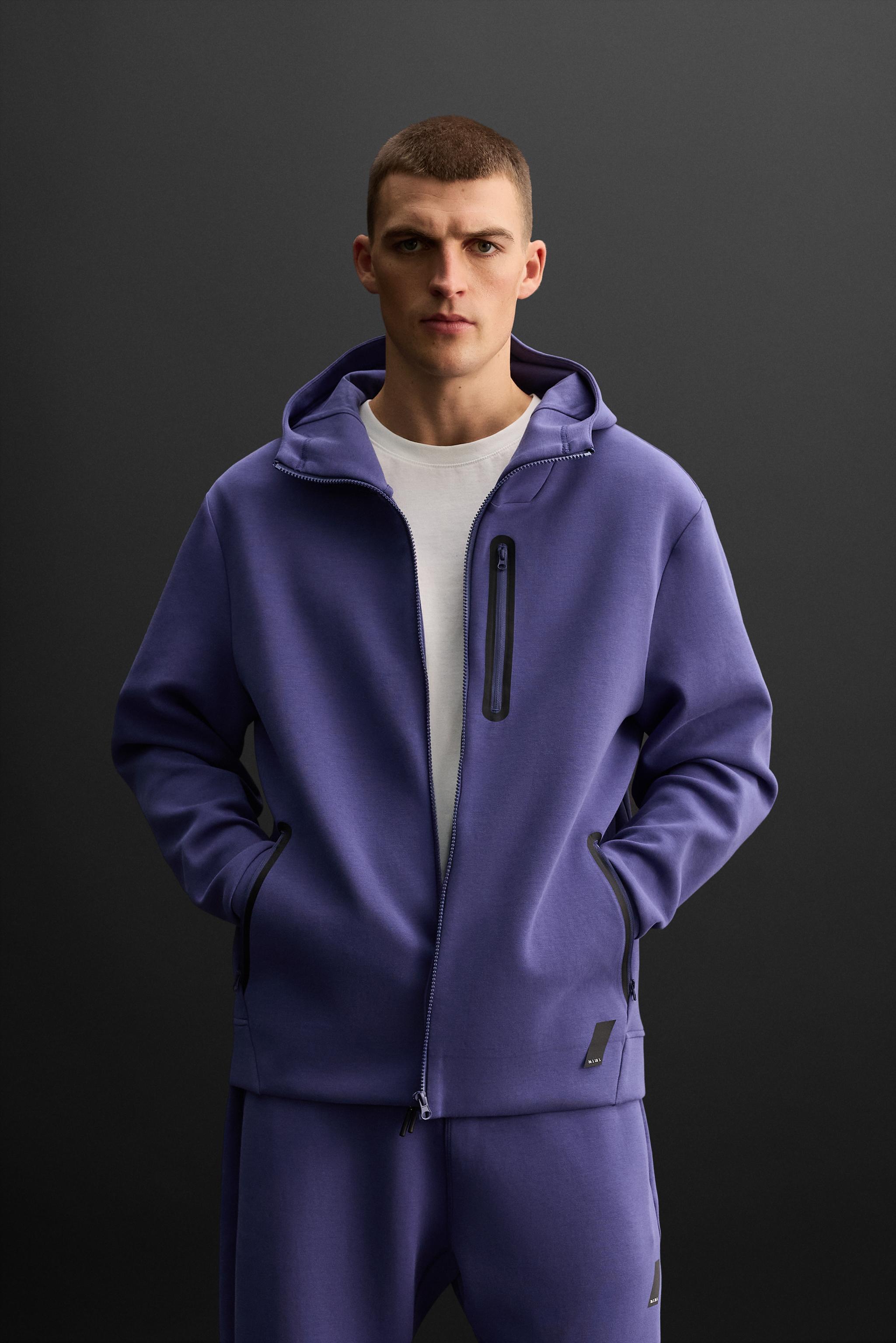 TECHNICAL ZIP SWEATSHIRT Product Image