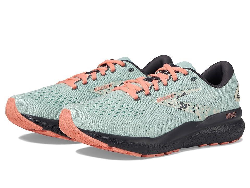 Brooks Ghost 16 (Surf/Flower/Whitecap) Women's Shoes Product Image