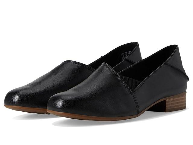 Clarks Juliet Trim Leather) Women's Flat Shoes Product Image