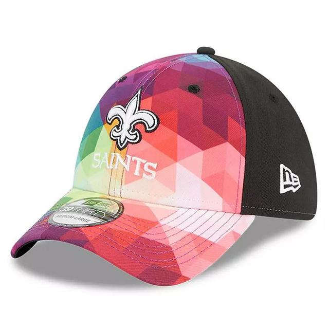 Mens New Era New Orleans Saints 2023 NFL Crucial Catch 39THIRTY Flex Hat Product Image