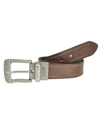 Levis Leather Reversible Casual Mens Belt - Brown Product Image