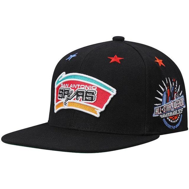 Mens Mitchell & Ness San Antonio Spurs Hardwood Classics 1997 NBA All-Star Weekend Top Star Snapback Hat Product Image