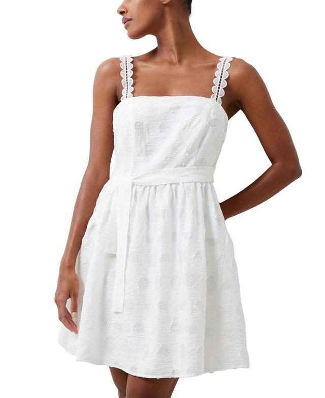 French Connection Womens Freya Organza Burnout Dress Product Image