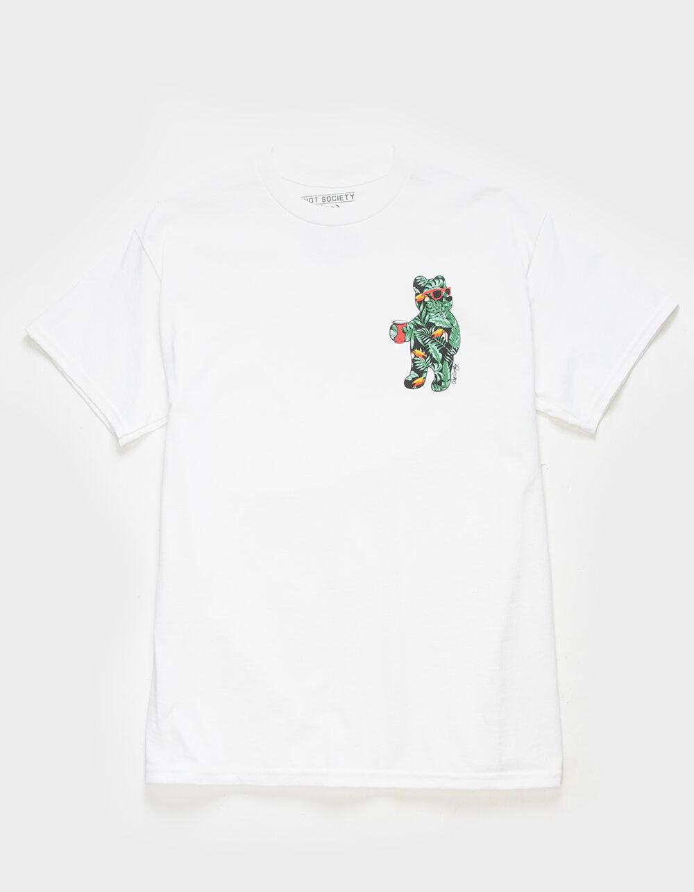 RIOT SOCIETY Toucan Paradise Bear Mens Tee Product Image