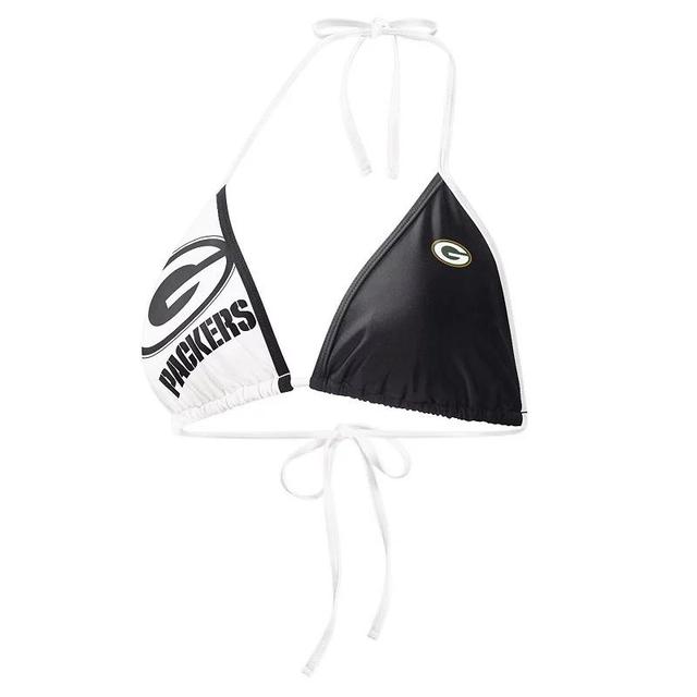 Womens G-III 4Her by Carl Banks Black/White Georgia Bulldogs Play Action Bikini Top Product Image