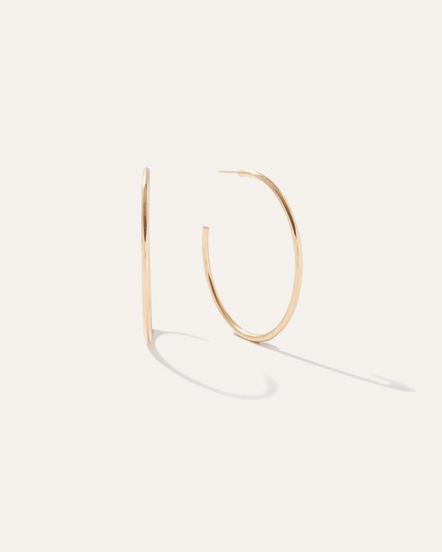 14K Gold Barcelona 45MM Hoops Product Image