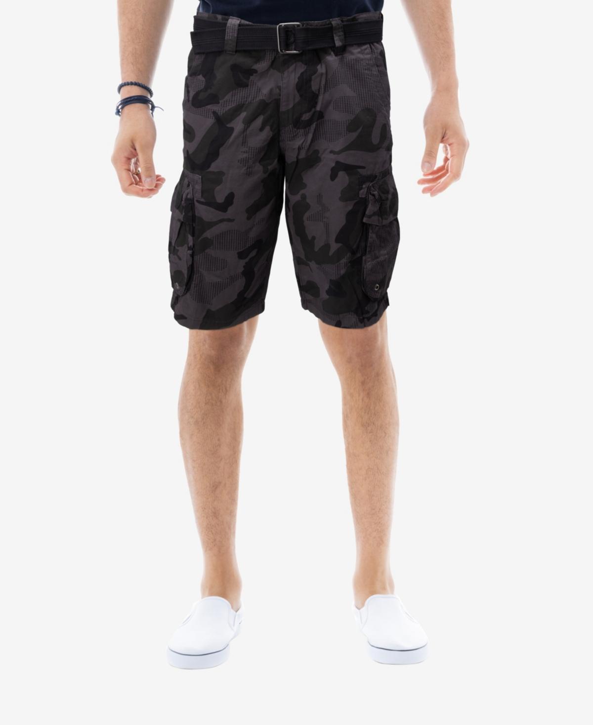 Mens RawX Regular-Fit Belted Cargo Shorts Product Image