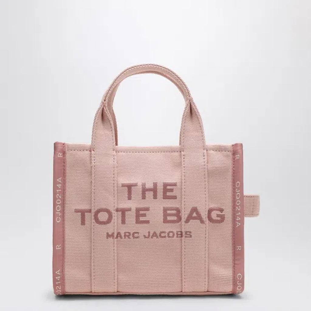 MARC JACOBS The Small Tote Bag Pink In Jacquard In Multicolor Product Image