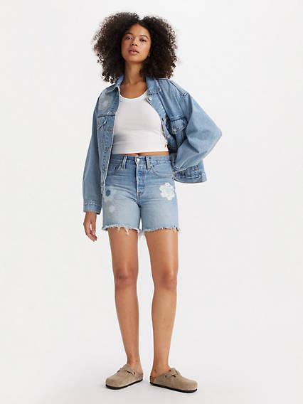 Levi's Mid Thigh Women's Shorts Product Image