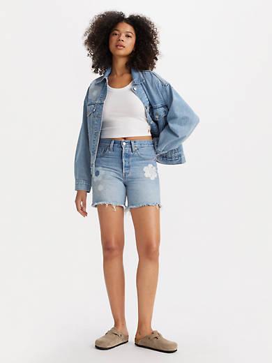 Levi's Mid Thigh Women's Shorts Product Image