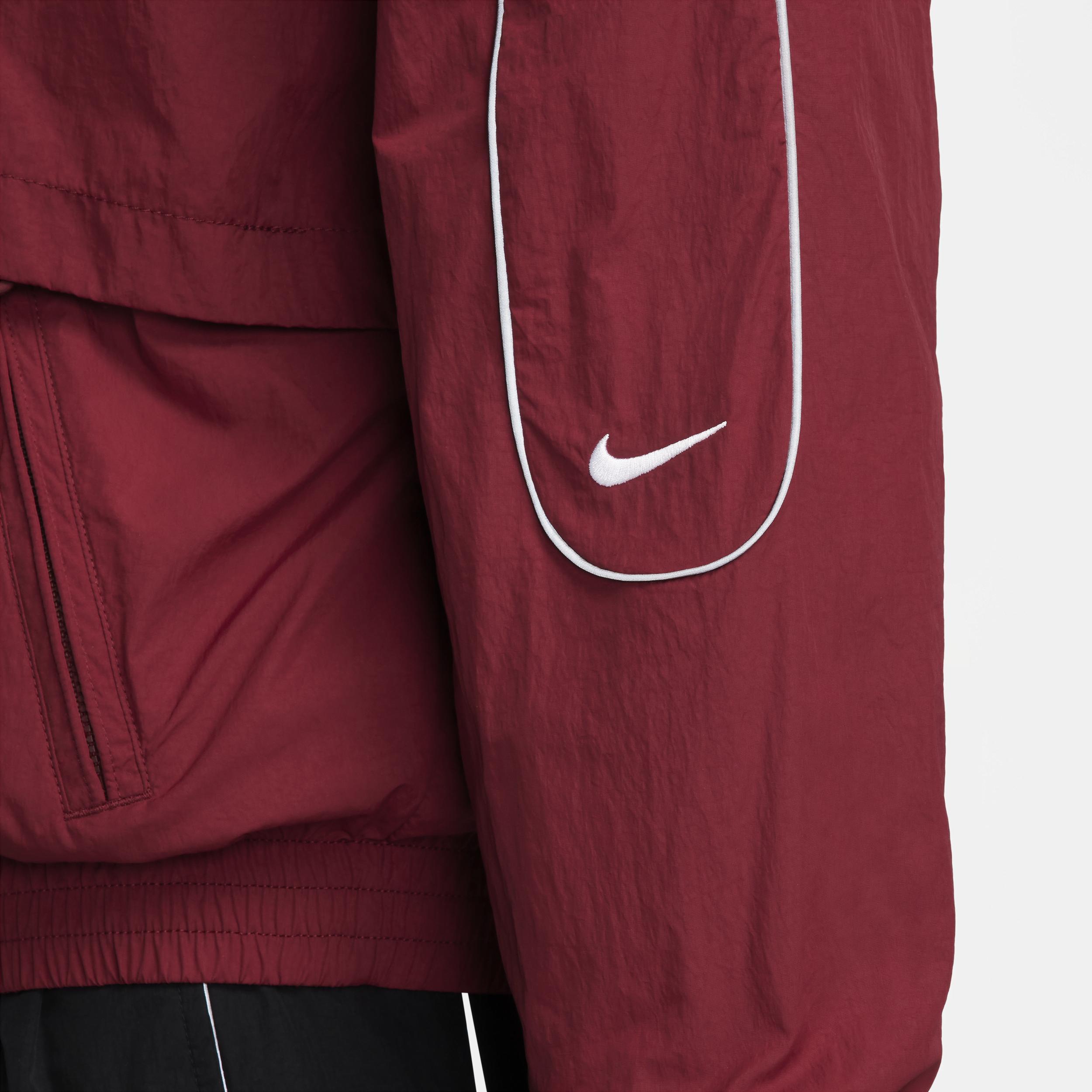 Nike Sportswear Solo Swoosh Men's Woven Track Jacket Product Image