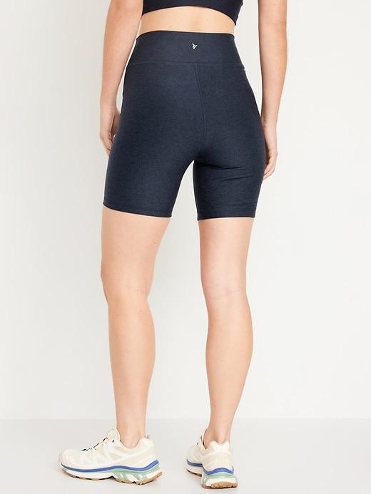 Extra High-Waisted CloudComfy Biker Shorts -- 6-inch inseam Product Image