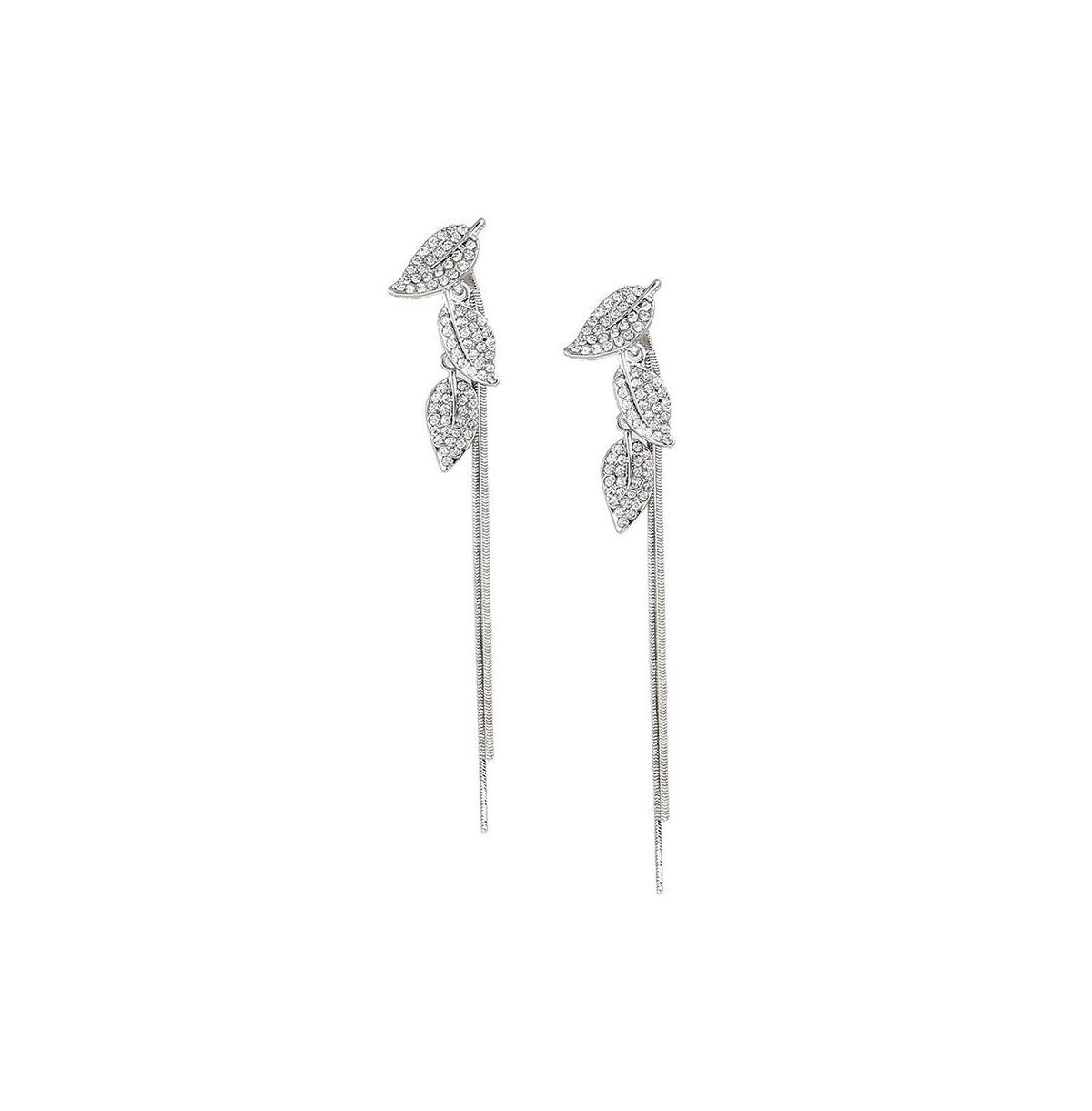 Sohi Womens Foliage Drop Earrings Product Image