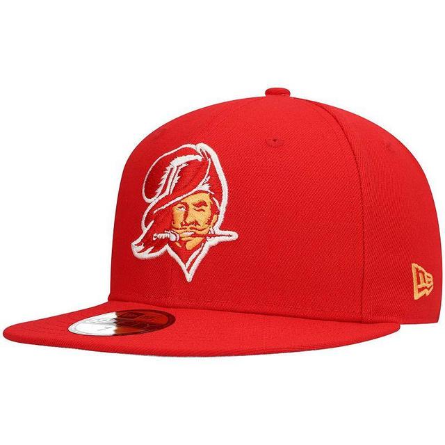 Mens New Era Tampa Bay Buccaneers Omaha Throwback 59FIFTY Fitted Hat Product Image