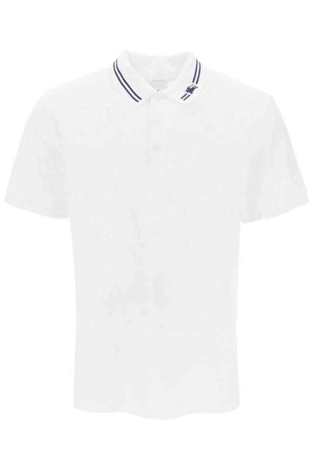 BURBERRY Polo In White Product Image