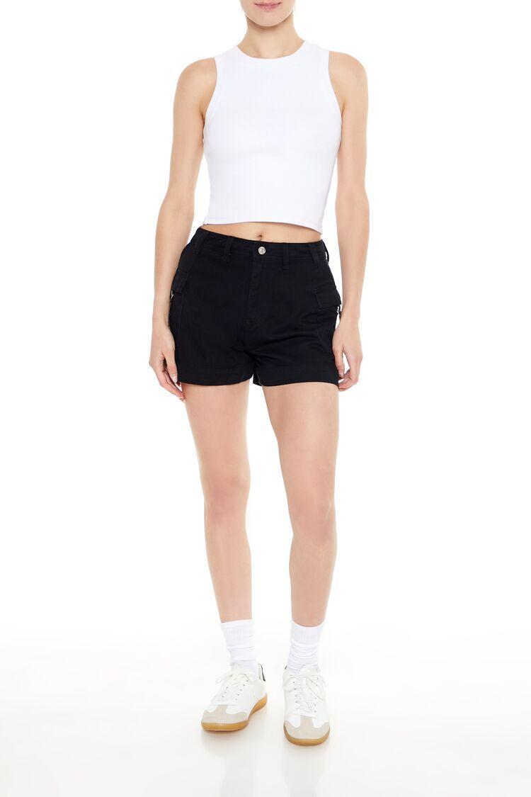 Twill Cargo Shorts | Forever 21 Product Image