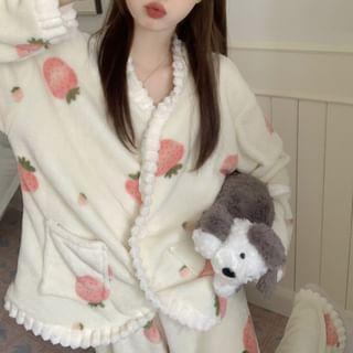 Strawberry Pajama Set Product Image