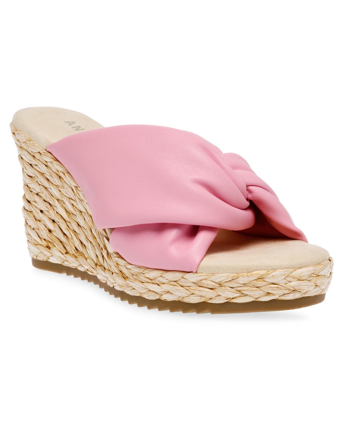 Anne Klein Womens Weslie Espadrille Wedge Sandals Product Image