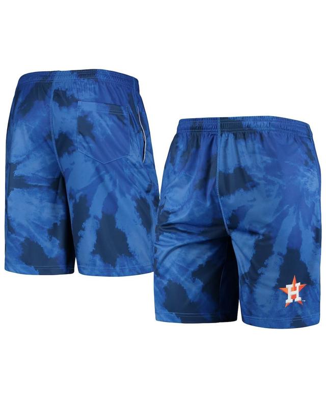 Mens Foco Navy Houston Astros Tie-Dye Training Shorts Product Image