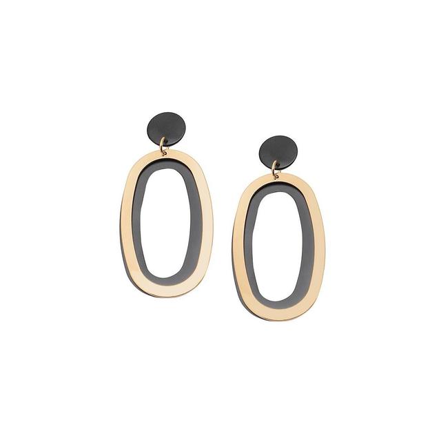 Sohi Womens Block Drop Earrings Product Image