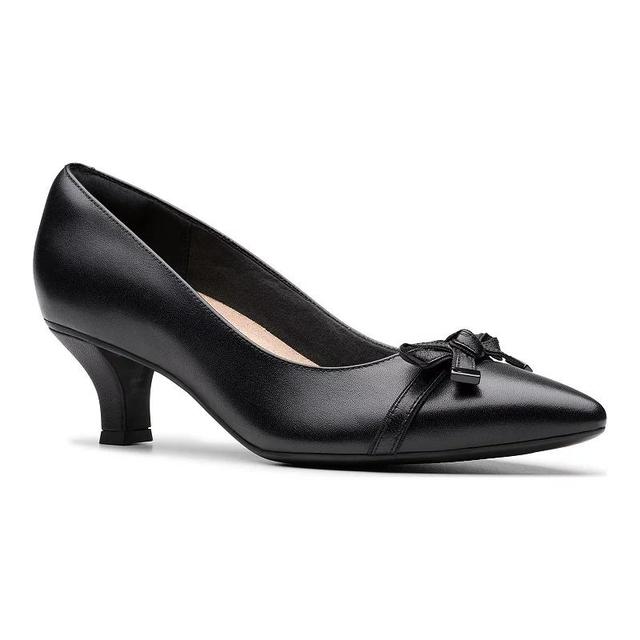 Clarks Kepley Holly Womens Leather Pumps Product Image