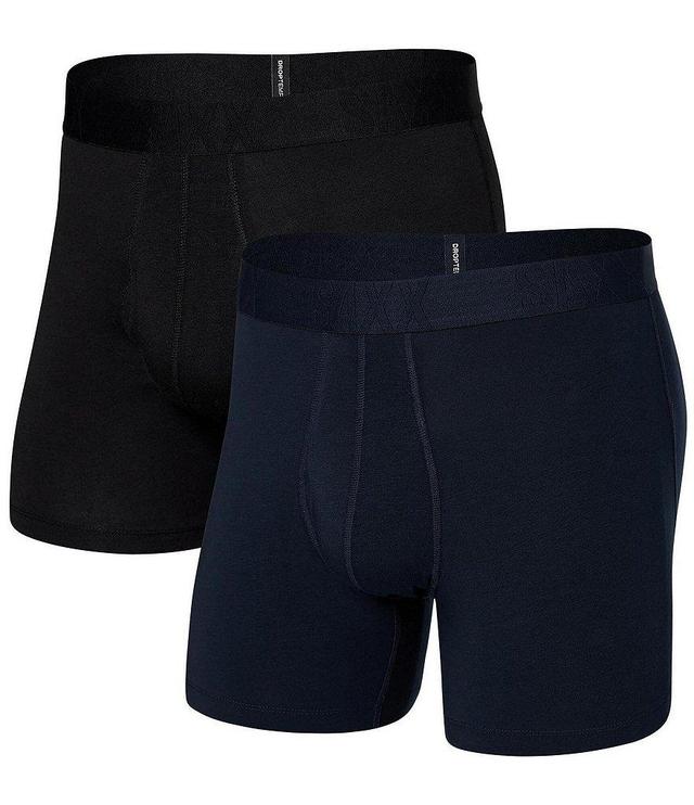 SAXX DropTemp™ Cooling Daybreak Solid 5#double; Inseam Boxer Briefs 2-Pack Product Image